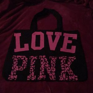Pink Victoria's Secret Tote Bag large vintage
